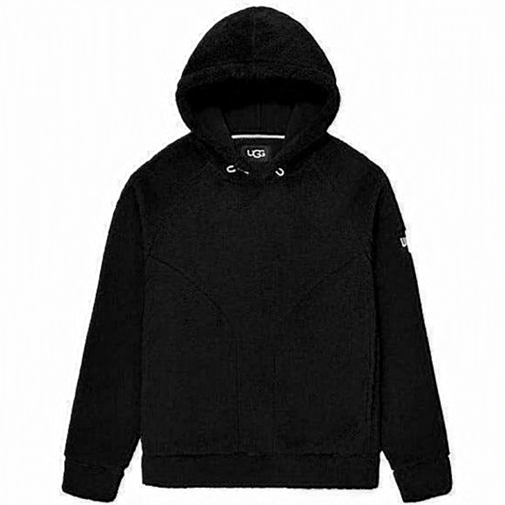 ugg- men- Dannen Sherpa Hoodie - size small- color tarr - Picture 1 of 6